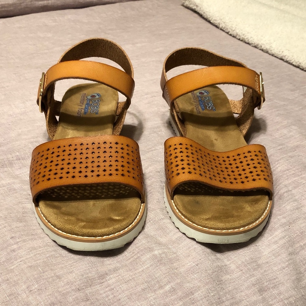 BOBS from Skechers Tan Sandals